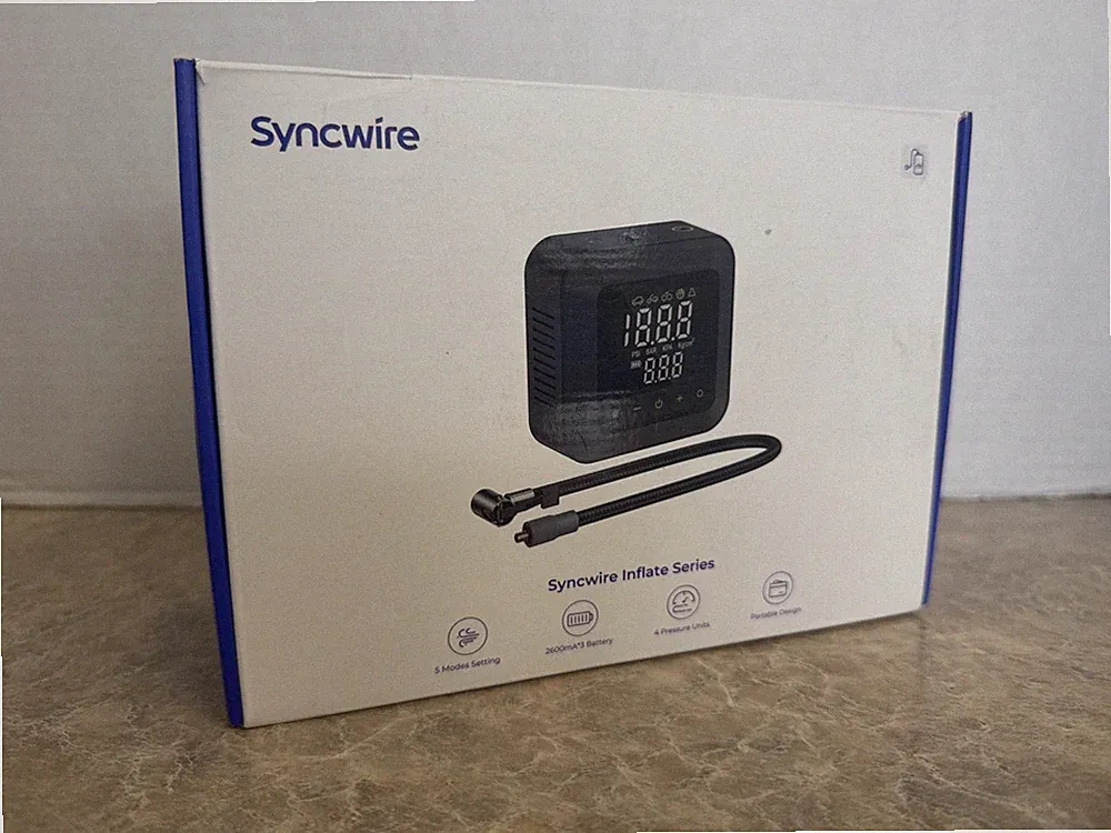 Syncwire Tire Inflator Portable Air Compressor 150PSI Air Pump for Car Tires